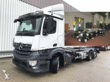 Mercedes hook lift truck