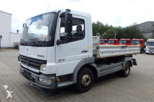 Mercedes three-way side tipper truck
