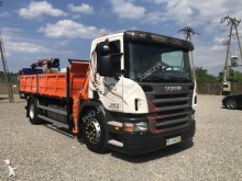 Scania three-way side tipper truck