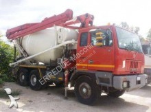 used concrete mixer + pump truck concrete truck