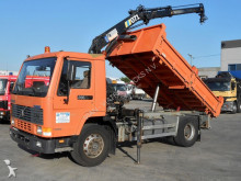 Volvo three-way side tipper truck