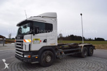 Scania skip truck