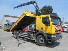 used three-way side tipper truck