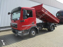 used three-way side tipper truck