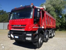 Iveco three-way side tipper truck