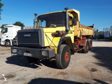 used three-way side tipper truck