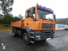 MAN three-way side tipper truck