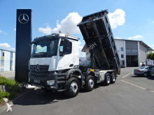 Mercedes three-way side tipper truck