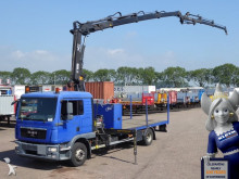 MAN flatbed truck