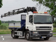 DAF CF 75.310 / 4X2 / CRANE HIAB 144E+3 SIDED TIPPER truck