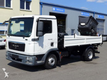 used three-way side tipper truck