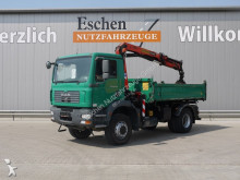 MAN three-way side tipper truck