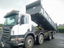 Scania two-way side tipper truck