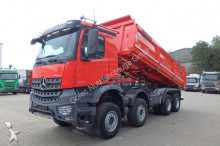 Mercedes three-way side tipper truck
