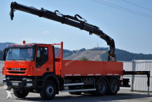 ciężarówka Iveco Trakker 360 * Pritsche 6,20 m + KRAN * 6x4
