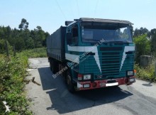 Scania two-way side tipper truck