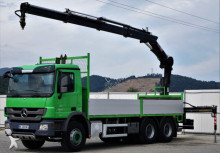 ciężarówka Mercedes Actros 2638 Pritsche 6,40 m + KRAN / 6x4!