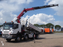 vrachtwagen driezijdige kipper Scania