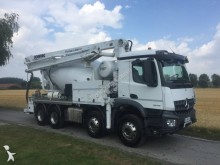camion béton malaxeur + pompe Mercedes