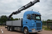 camión caja abierta Scania