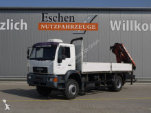MAN flatbed truck