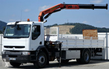 camión caja abierta Renault