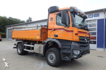 Mercedes three-way side tipper truck