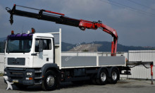 MAN flatbed truck