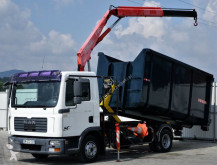 MAN flatbed truck