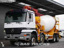 Mercedes concrete mixer + pump truck concrete truck