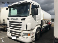 used oil/fuel tanker truck