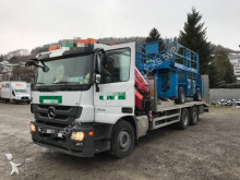 Mercedes car carrier truck