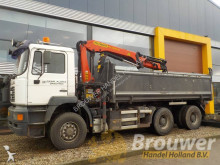 used three-way side tipper truck