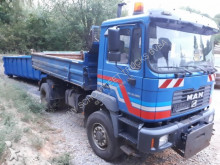 MAN three-way side tipper truck