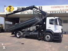 Mercedes three-way side tipper truck