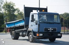 MAN three-way side tipper truck
