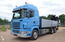 camión caja abierta Scania