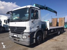 Mercedes heavy equipment transport truck