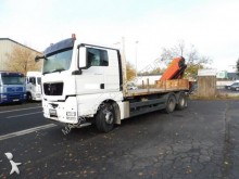 MAN flatbed truck