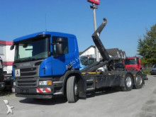 Scania skip truck