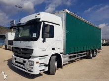 Mercedes tarp truck
