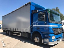 Mercedes tarp truck