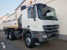 Mercedes three-way side tipper truck