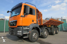 MAN three-way side tipper truck