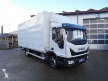 camião caixa aberta com lona Iveco