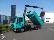 MAN three-way side tipper truck