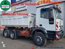 Iveco three-way side tipper truck