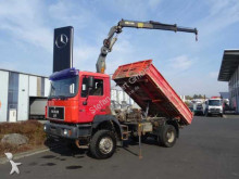 vrachtwagen MAN 19.403 (F2000) 4x4 Meiller Kipper/Kran + Funk