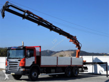 ciężarówka Scania P340 *Pritsche 7,20 m + KRAN * 6x4 Top zustand!