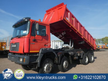 used three-way side tipper truck